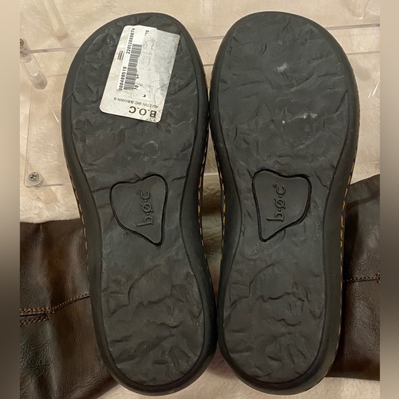 b.o.c by Born Concept Austin Brown Riding Knee-Hi Boots Wide Calf Sz 6 NWT/NWOB - Picture 9 of 9